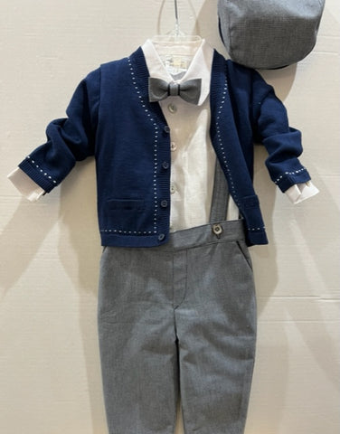 5pc Houndstooth Pant Set