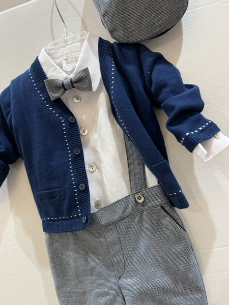 5pc Houndstooth Pant Set