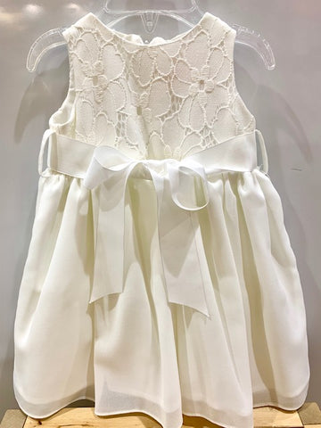 PARIS Tank Style Lace Baptism Dress