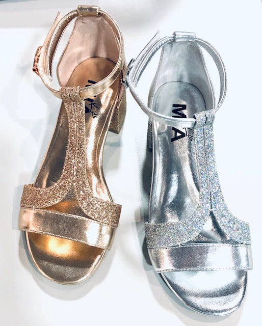 Mia Sparkle T-Strap Sandal