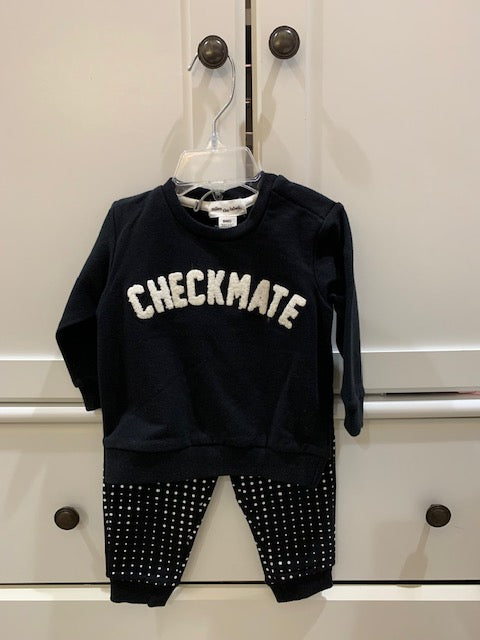 Miles 2pc Checkmate Dot Tracksuit