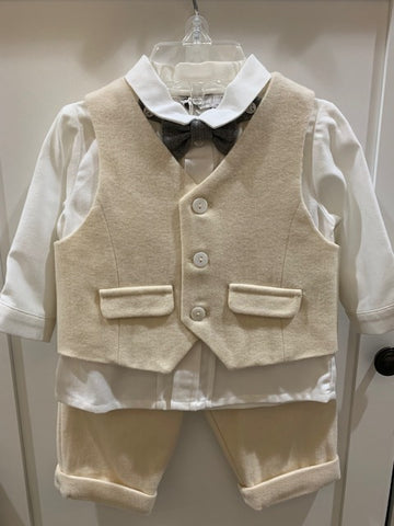 4pc Boys Vest Set