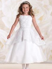 Lace A-Line Communion Dress