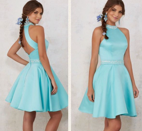 Damas Satin Halter
