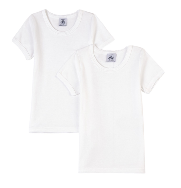 Single Girls Petit Bateau T Shirt Undershirt
