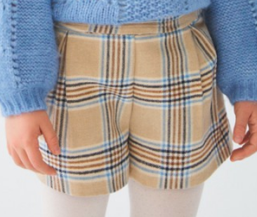 Plaid Flannel Shorts
