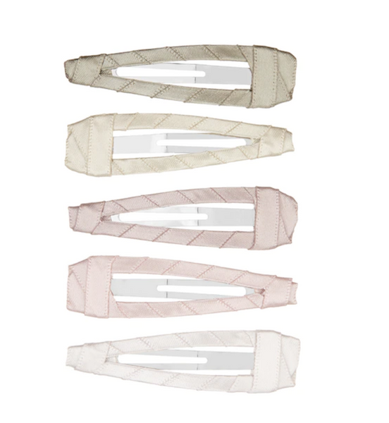 5pc Sleek Satin Clic Clacs
