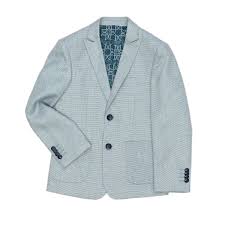 Mint Birdseye Blazer