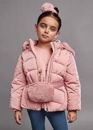 4pc Hooded Jacket w/ BumBag & Hat,Scarf