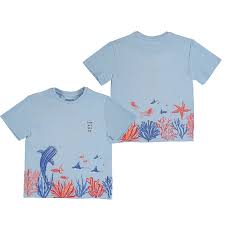 2pc Fish Swim Trunk Set