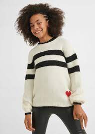 Colour Block Striped Sweater