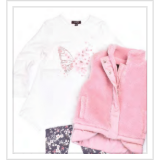 Imoga 2pc Floral Butterfly Legging & Tunic Set