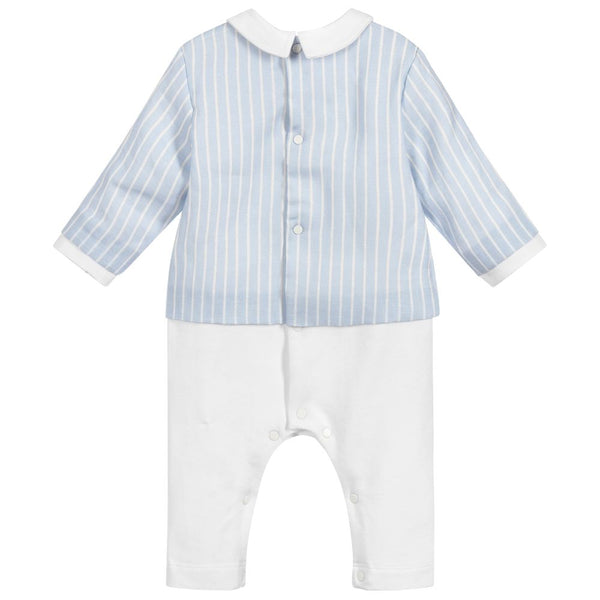 Striped Jacket Romper